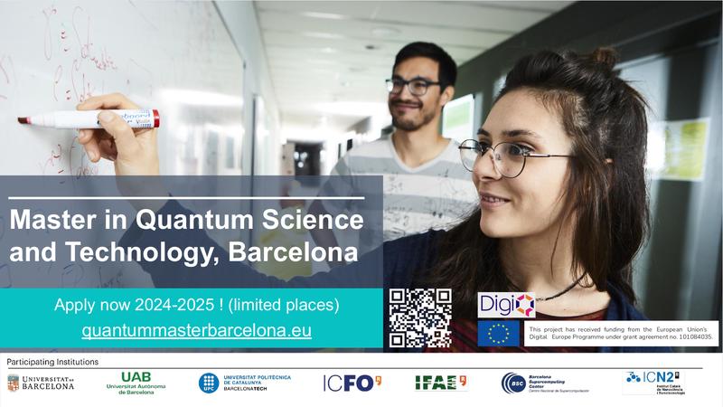 Master in Quantum Science & Technology Poster