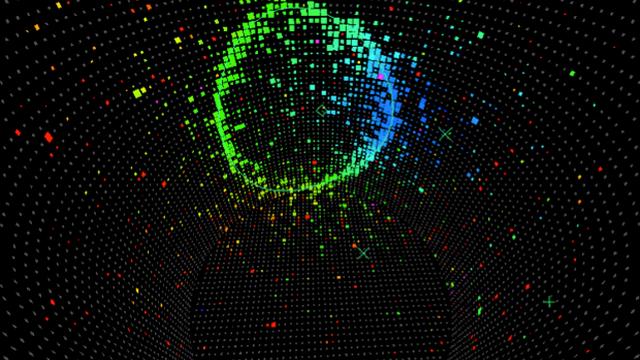 Candidate electron neutrino decay event