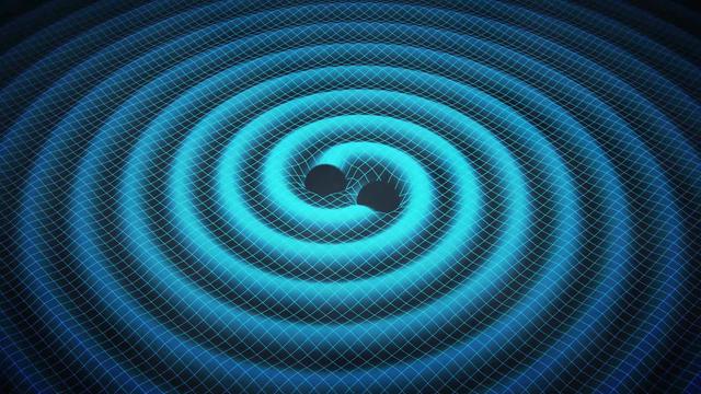Artist’s impression of a gravitational wave