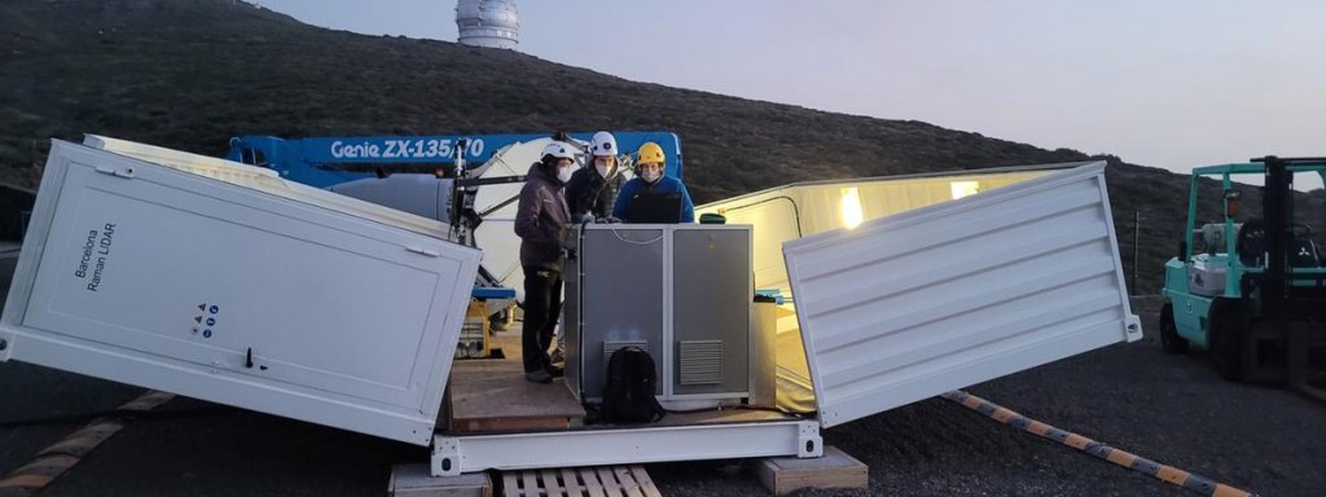 Raman LIDAR