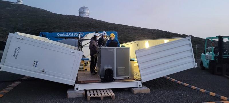 Raman LIDAR