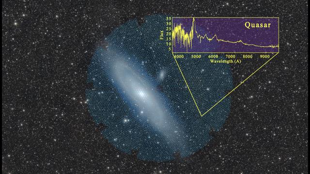Andromeda Galaxy (M31) targeted by a single DESI pointing