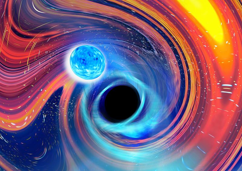 Rainbow Swirl Refracted