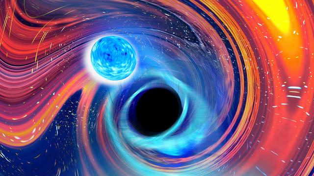 Rainbow Swirl Refracted