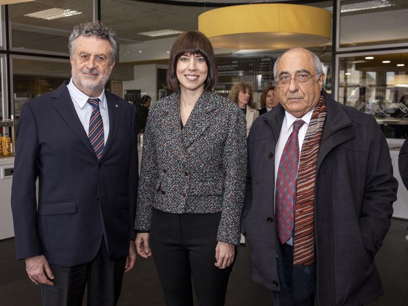 Diana Morant, Joaquim Nadal, Eugenio Coccia