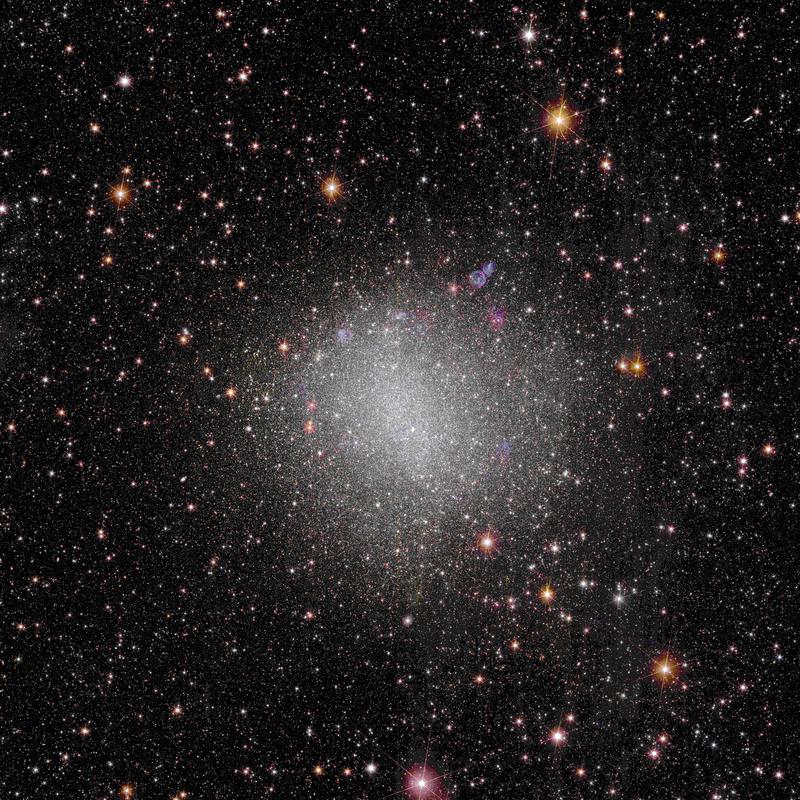 Irregular galaxy NGC 6822