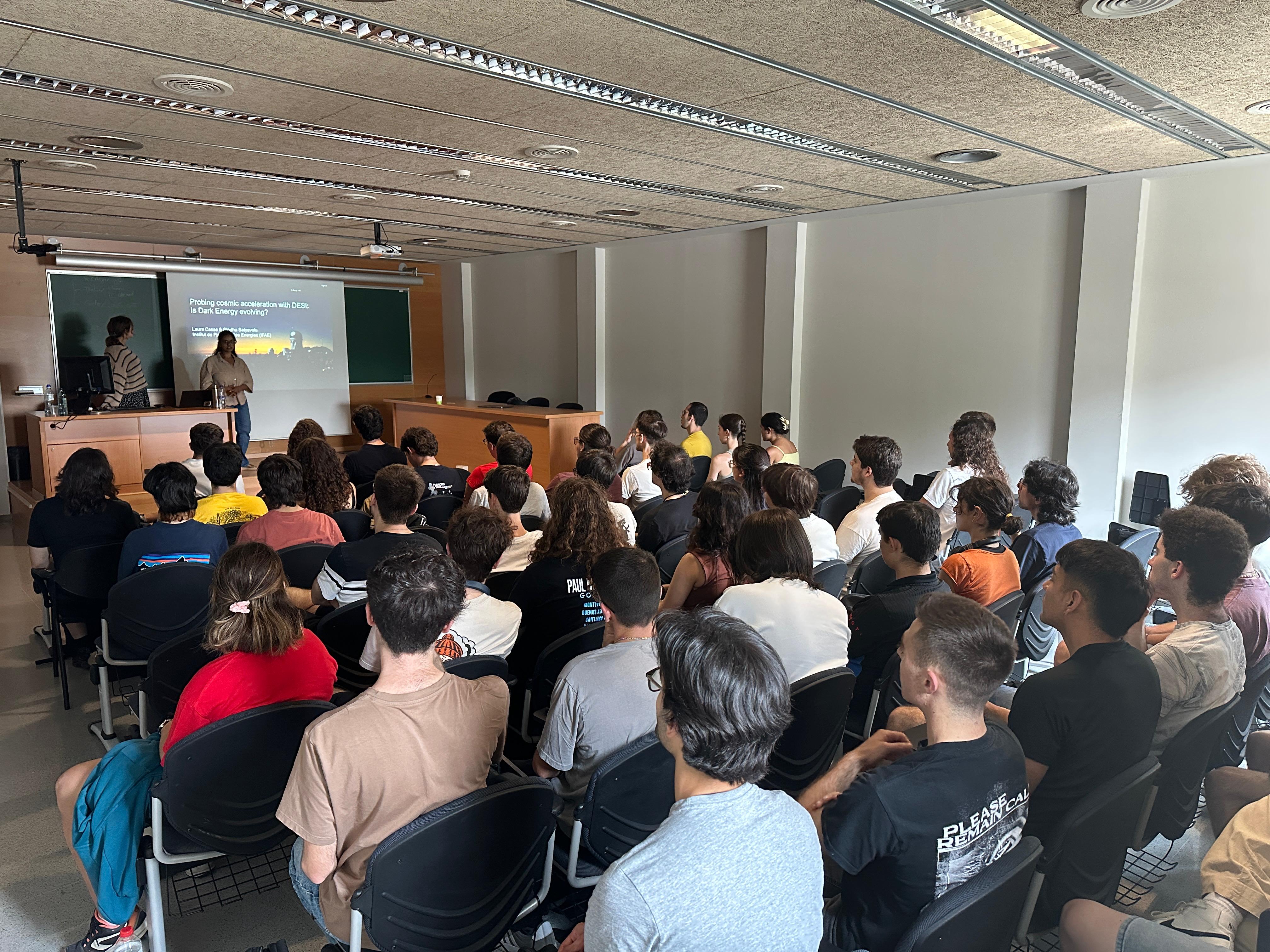 Students at the seminar