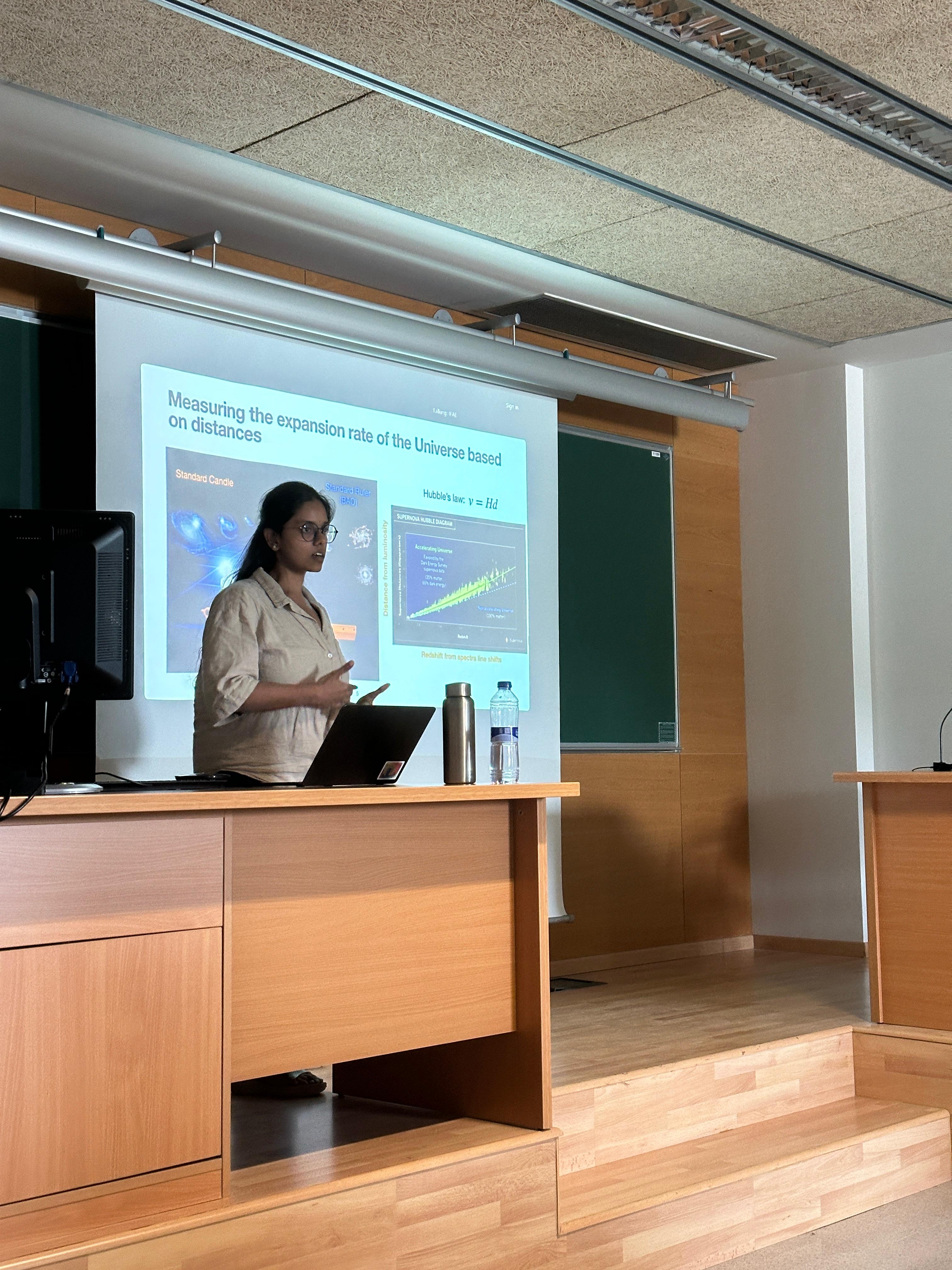 S.Satyavolu talking at the seminar
