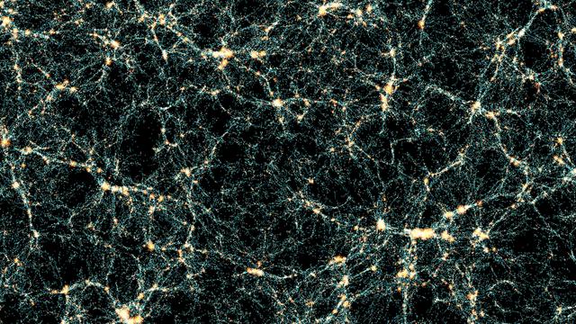 large-scale mass distribution 