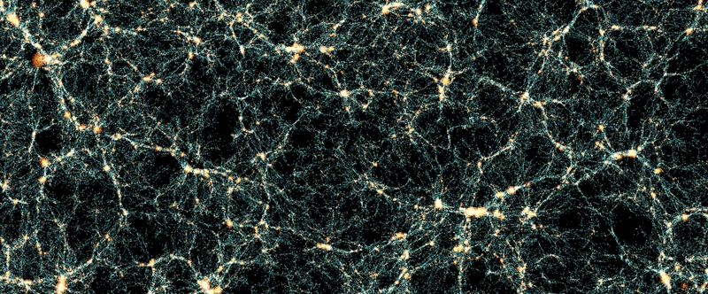 large-scale mass distribution 