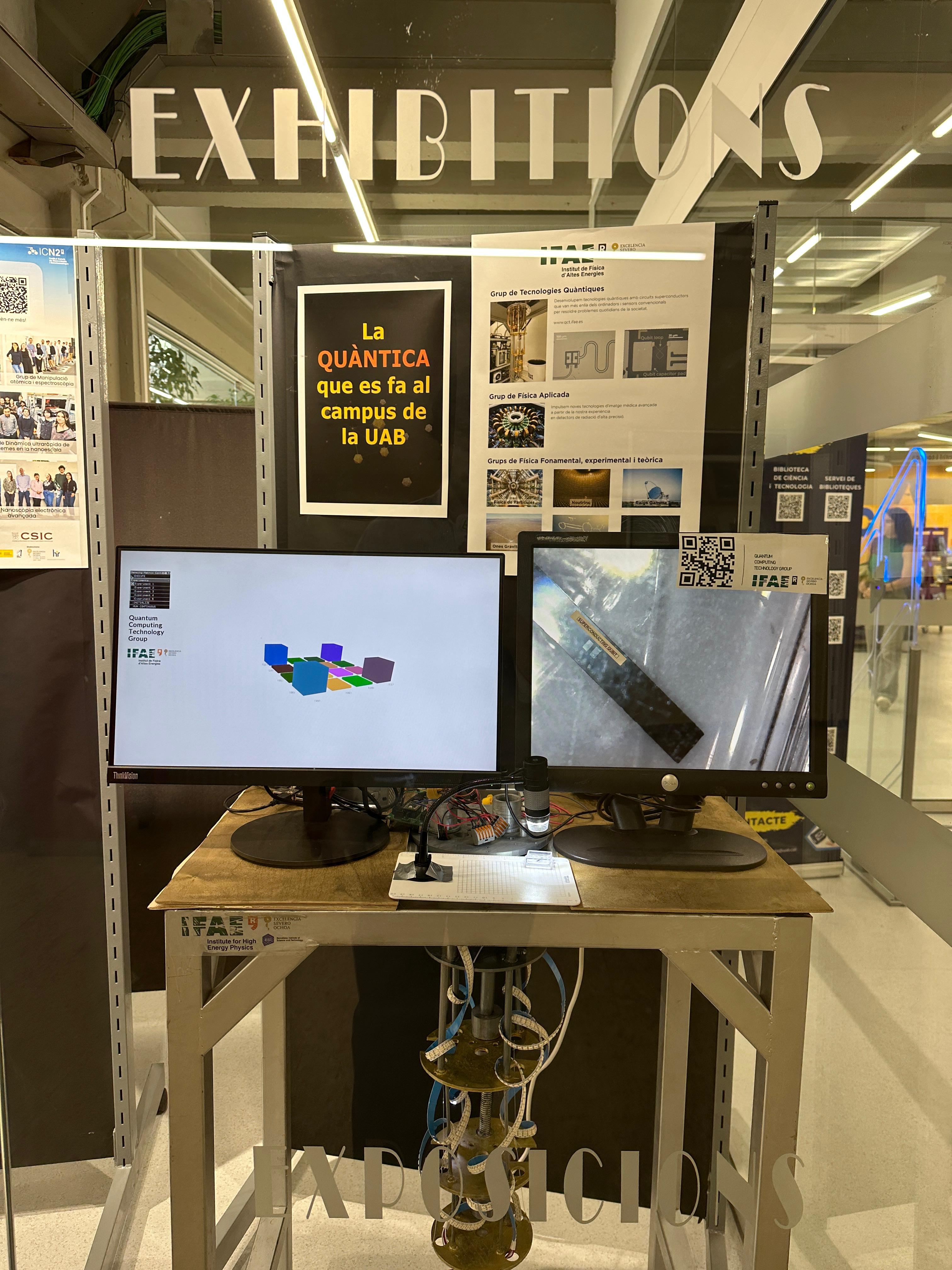 IFAE QCT group contribution to exhibition